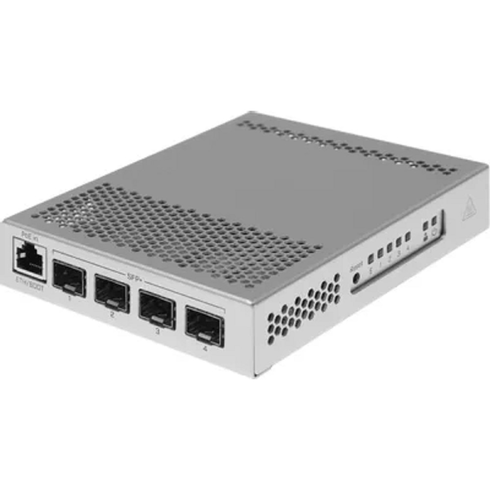MikroTik CRS305-1G-4S+IN Коммутатор управляемый, 4x SFP+, 1G RJ45, настольный корпус