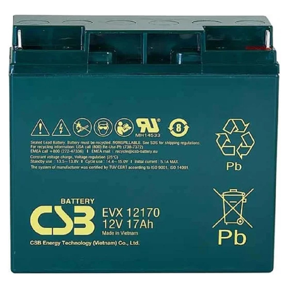 CSB Батарея EVX12170 B3 (12V 17Ah)