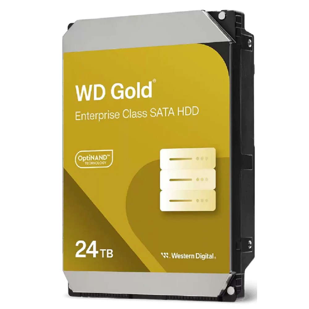 24TB WD Gold  (WD241KRYZ) {SATA III 6 Gb/s, 7200 rpm, 512Mb buffer}
