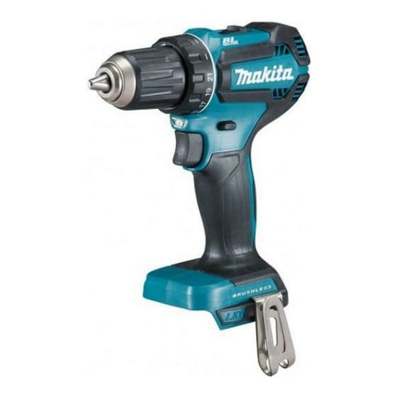 Makita DDF486Z Дрель ак б\щет,18В,Li-ion,БЗП-13мм,0-550\2100об\м,130\65Нм,2.6кг,кор,бок рук,б\акк и з\у,XPT