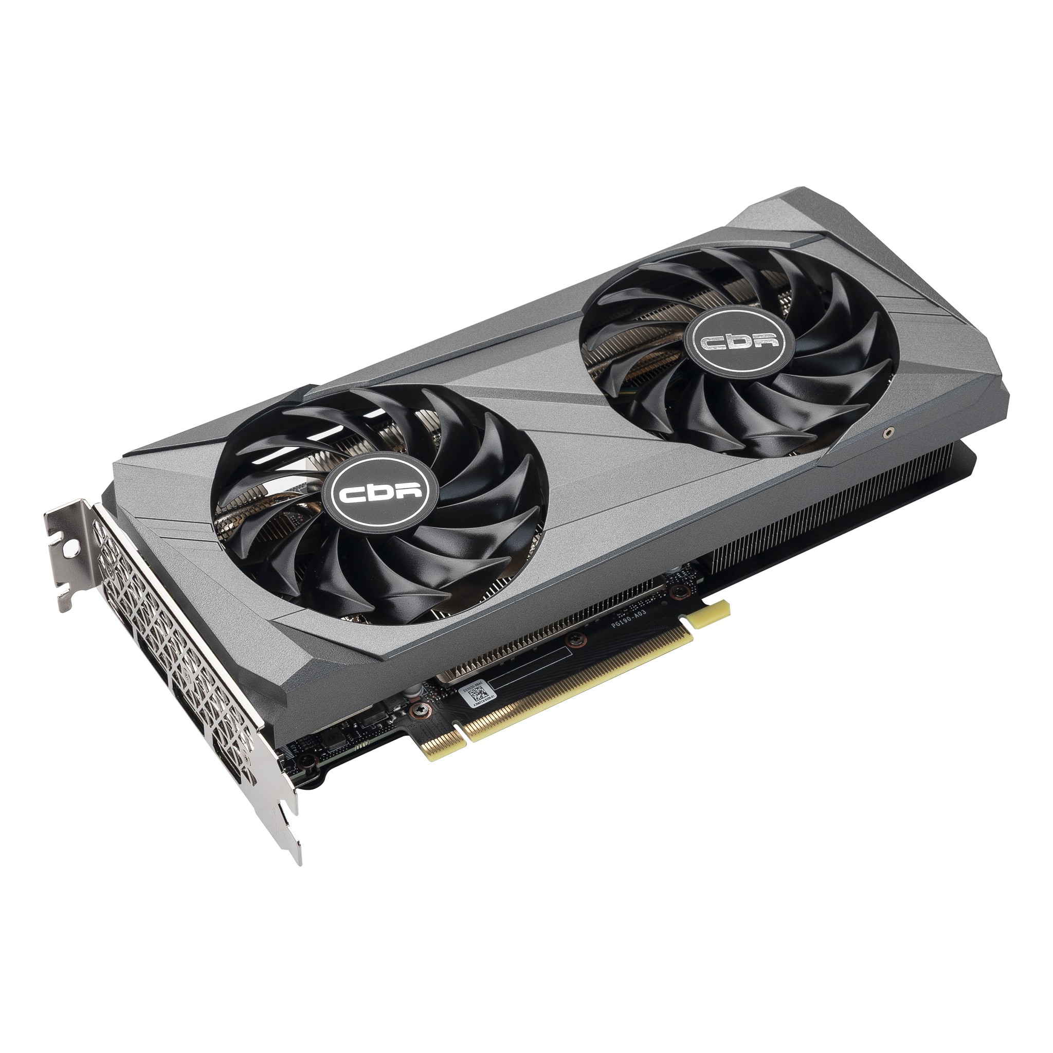Видеокарта CBR RTX3060 12Gb GDDR6, 192bit, 3*DP + 1*HDMI 2.1, 170W, Ret [VGA-STX3060-12G-RTL]