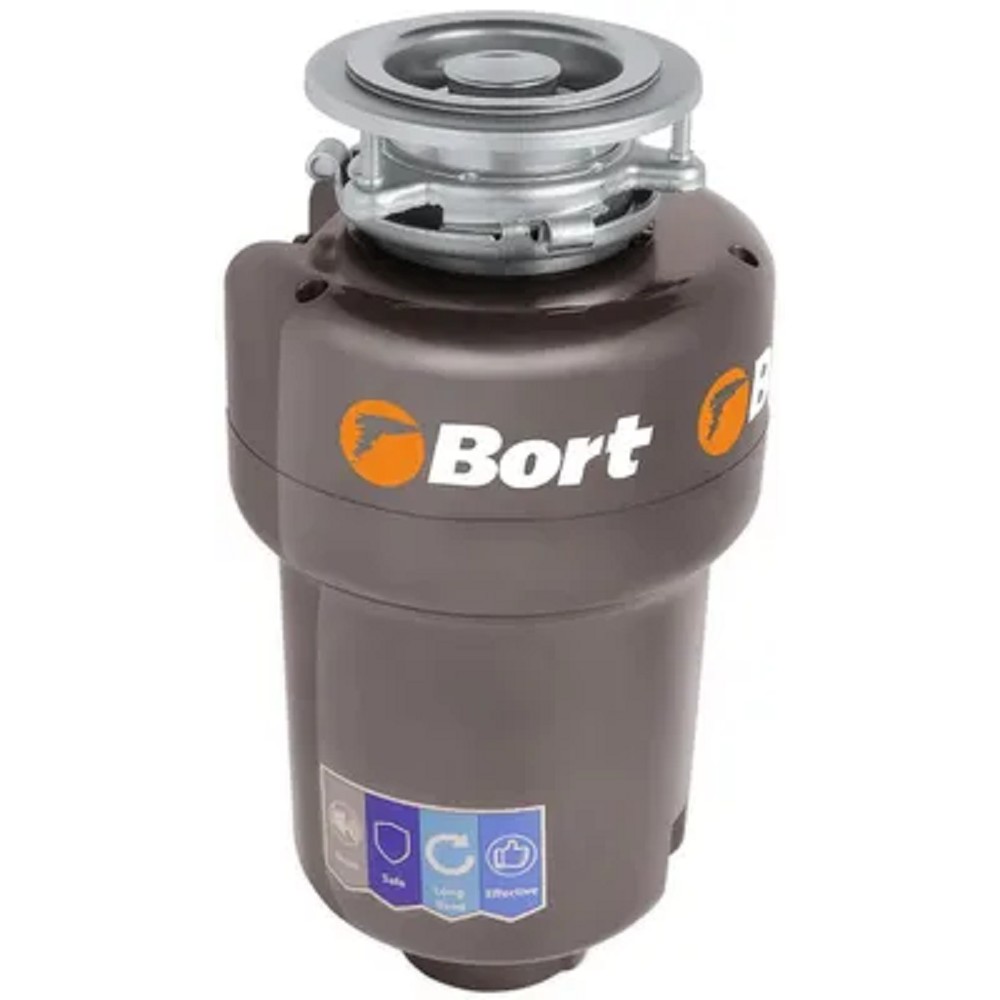 Bort Измельчитель пищевых отходов TITAN MAX Power {780 Вт; 1400 мл; 2400 об/мин; 6,3 кг; 220 В; 50 Гц; набор аксессуаров 4 шт} [1275790]