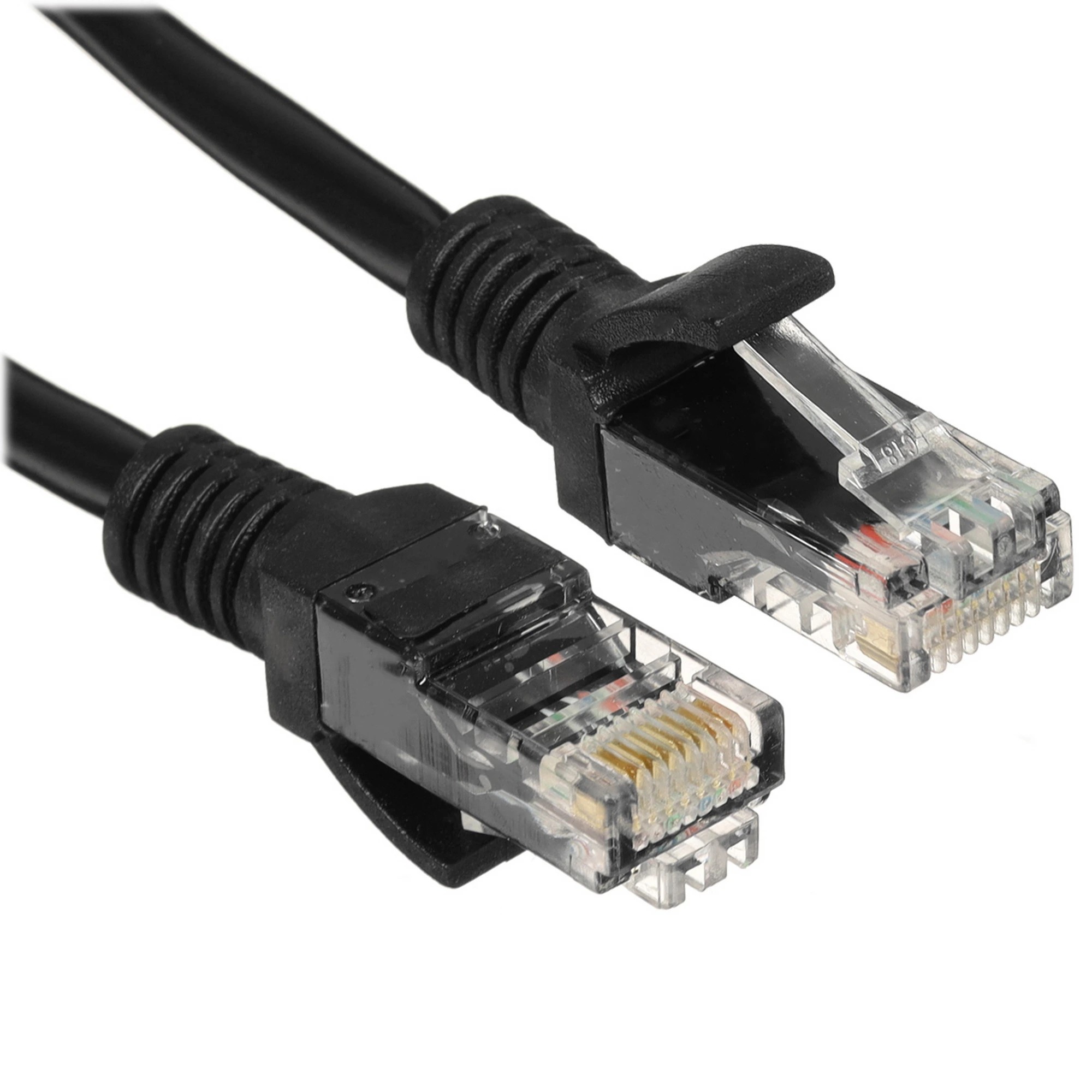 Cablexpert Патч-корд UTP PP12-1M/BK кат.5, 1м, литой, многожильный (черный)