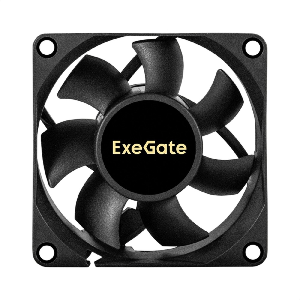 Exegate EX297183RUS Вентилятор 12В DC ExeGate EX07025B3P (70x70x25 мм, 2-Ball (двойной шарикоподшипник), 3pin, 4000RPM, 40.5dBA)
