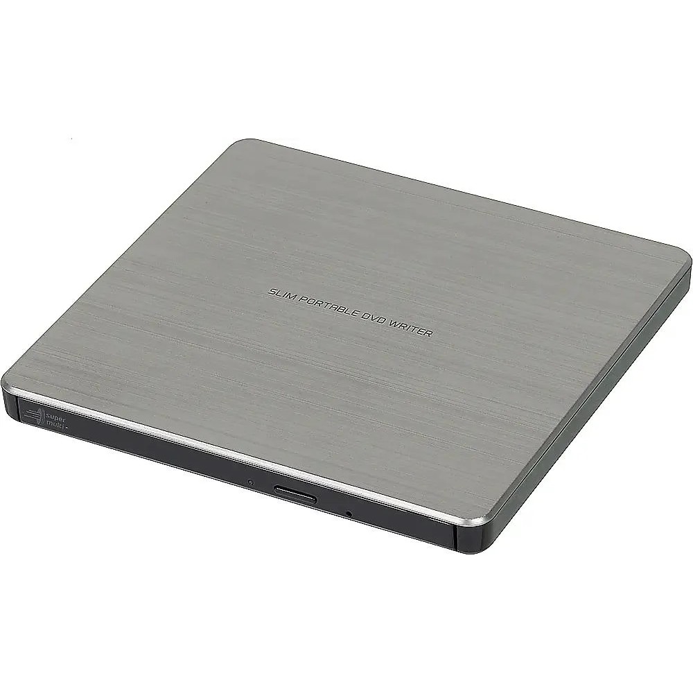 LG DVD-RW GP60NS60 ext. Silver Slim Ret. USB2.0 (совместим с 3.0)