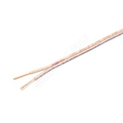 Акустический кабель Cablexpert CC-TC2x1,5-20M, прозрачный,  20 м, бухта