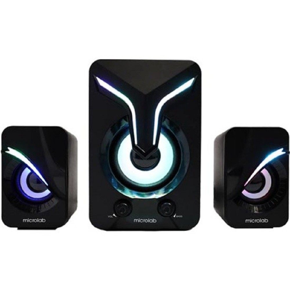 MICROLAB U270 Phenix черный {5 Вт + 3 Вт x2, Гармонические искажения: < 0,5% (1 Вт 1 кГц), Частотная характеристика: 20 Гц - 20 кГц, Чувствительность: 1000 мВ, Соотношение сигнал/шум: > 85 дБ, Раздел}
