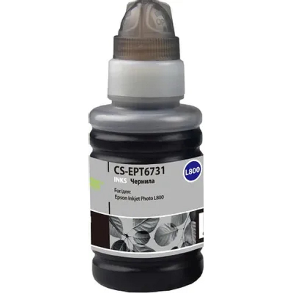 CACTUS Чернила CS-EPT6731 для Epson L800 ,черный, 100 мл