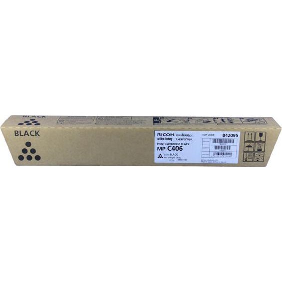 Ricoh 842095 Тонер-картридж тип MPC406 черный для Ricoh MPC306/406/307 (17000стр)