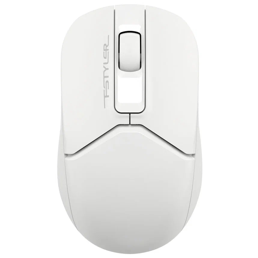 Мышь A4Tech Fstyler FG12S белый оптическая (1200dpi) silent беспроводная USB (3but)