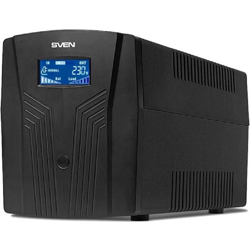 PowerCom Raptor RPT-1025AP LCD ИБП {Line-Interactive, 1025VA/615W, Tower, 4xEURO, LCD, USB}{1107532}