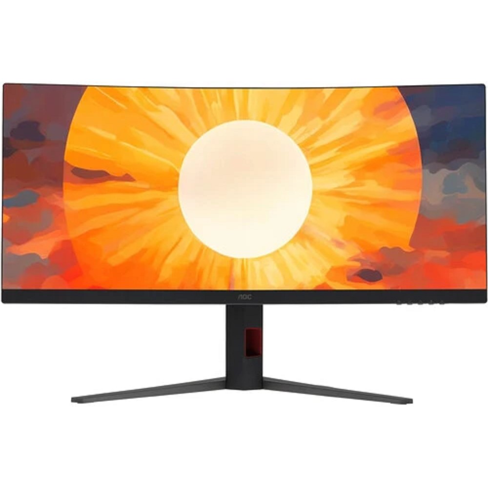 LCD AOC 34" CU34G4 {VA 3440x1440 180Hz 1ms 178/178 300cd 4000:1 8bit HDR10 2xHDMI2.0 DisplayPort1.4 VESA}