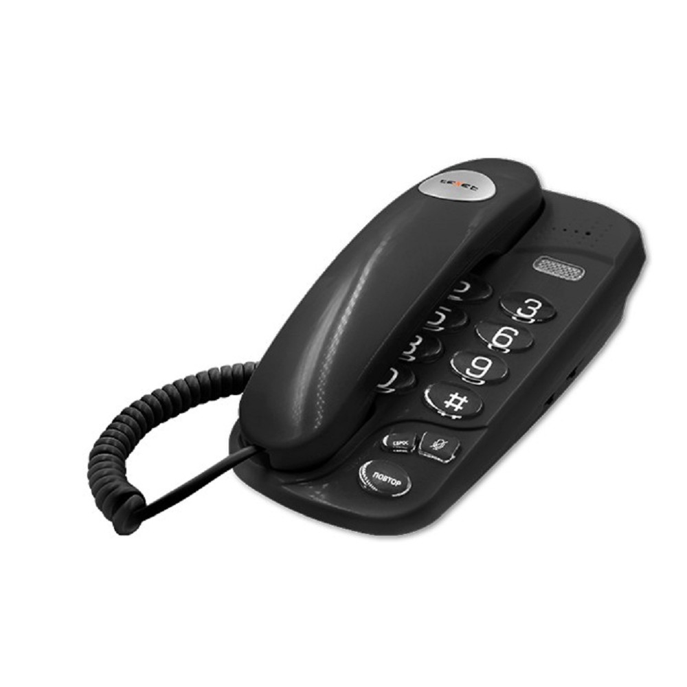 Повреждение упаковки TEXET TX-238 черный