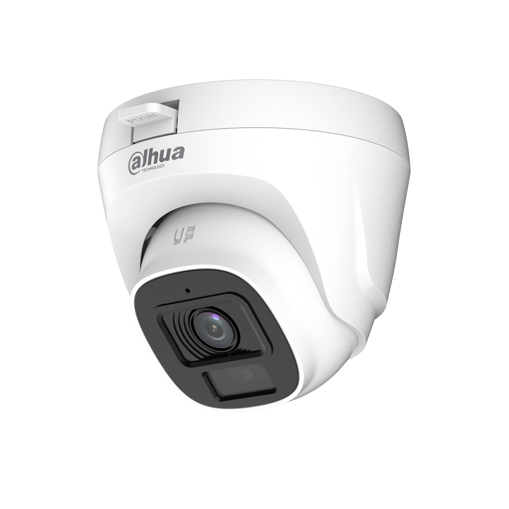 DAHUA DH-HAC-T5E20P-A-0360B Уличная турельная HDCVI-видеокамера 2Мп; CMOS; 3.6мм; ИК 20м; микрофон; IP67; корпус: пластик