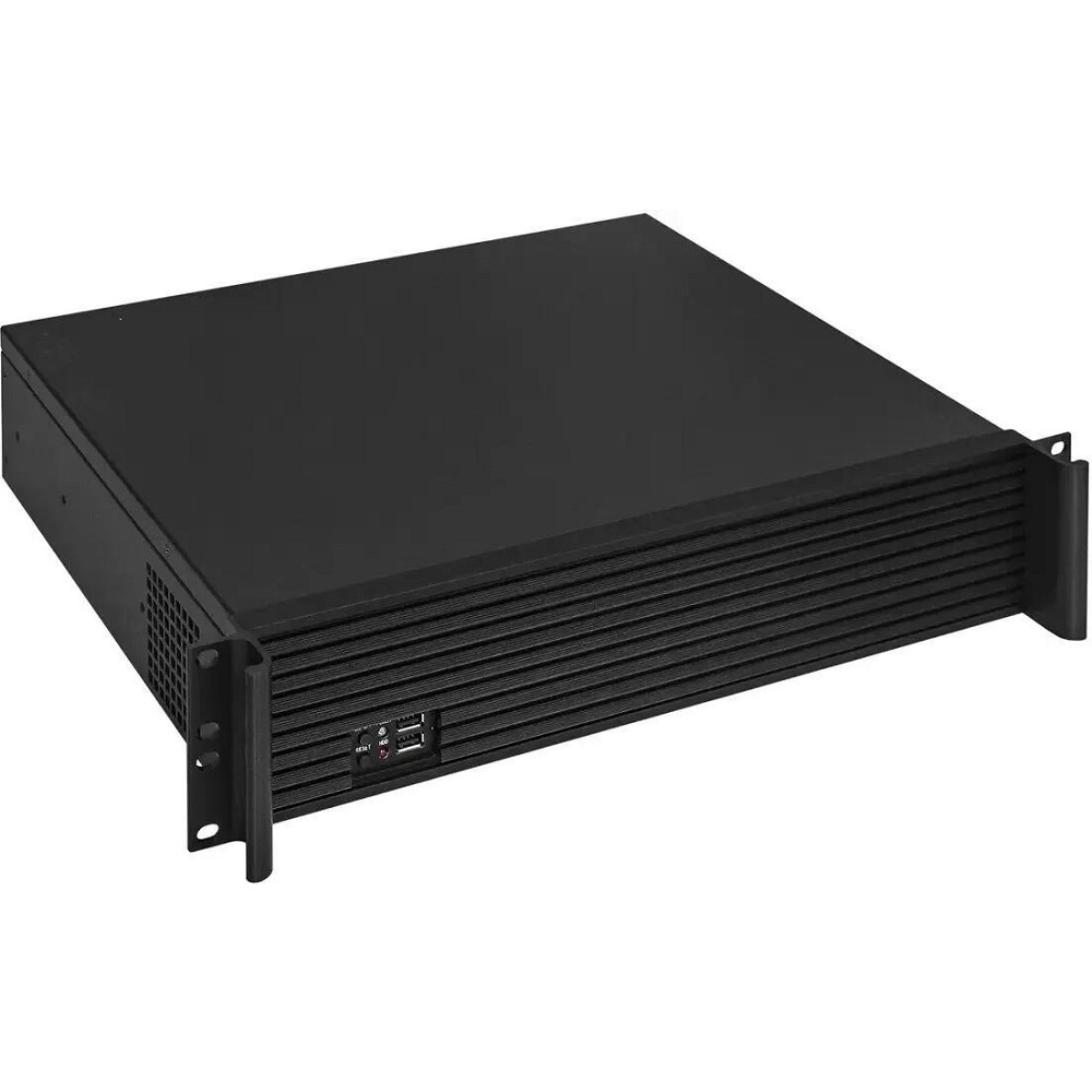 Exegate EX292512RUS Серверный корпус ExeGate Pro 2U350-01 <RM 19", высота 2U, глубина 350, БП 1U-350ADS, USB>