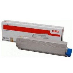 OKI 44844625 Тонер-картридж, Yellow {C822, (7300стр.)}