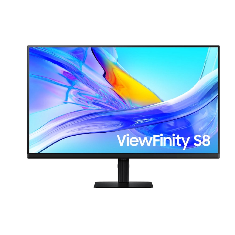 LCD Samsung 31.5" S32D804UAI черный {VA 3840x2160 60Hz 5ms 350cd HDMI DisplayPort 3xUSB3.0 USB-C RJ-45 HAS Pivot Internal Vesa}