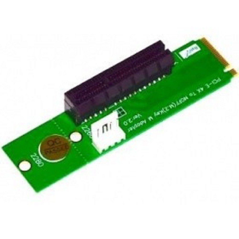 KS-is KS-322 Адаптер M.2 M Key Male в PCI-E 4X Female x4 NGFF 