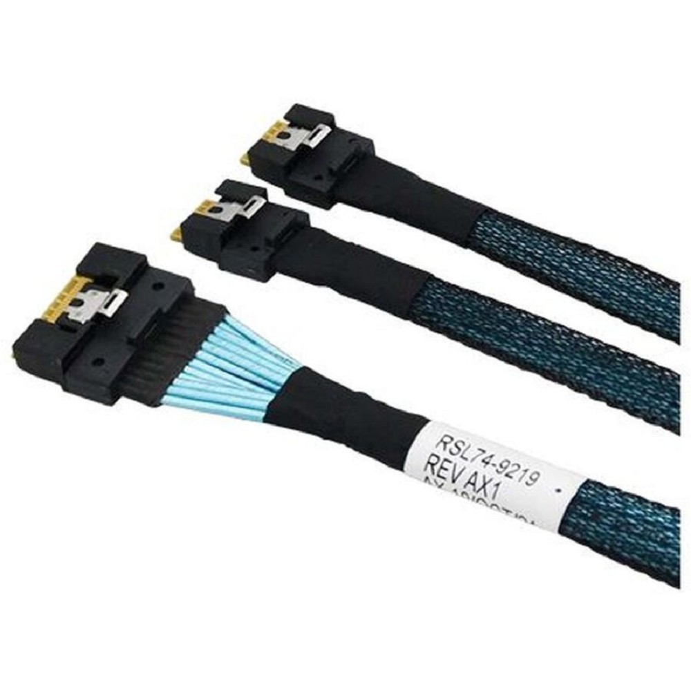 Lr-Link LRSF54ST(8i)-0.8M SFF-8654 8i ST (Straight) - 8 x SATA 80cm Cable