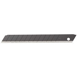Лезвия OLFA сегментированные BLACK MAX, 9х80х0,38мм, 13 сегментов, 50шт [OL-ABB-50B]