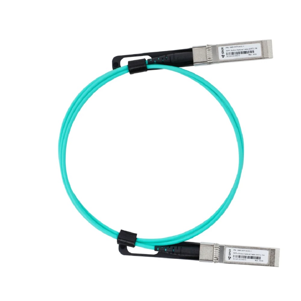SNR-SFP+AOC-1 Модуль Active Optical Cable (AOC), дальность до 1м