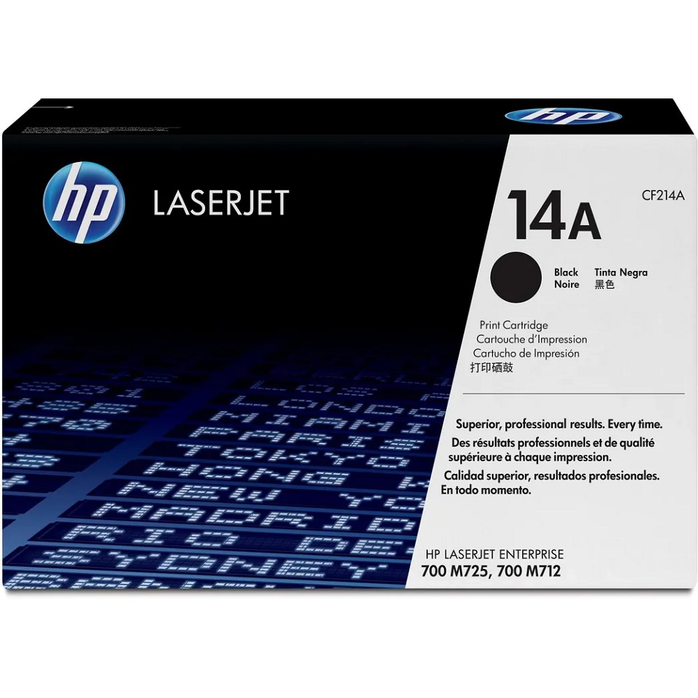 HP CF214A Картридж, Black{LaserJet 700 MFP M712, Black (10 000стр.)}