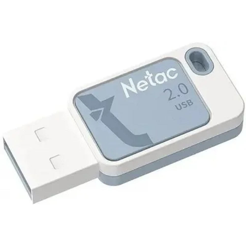 Netac USB Drive 64GB UA31  <NT03UA31N-064G-20BL>, USB2.0, голубая