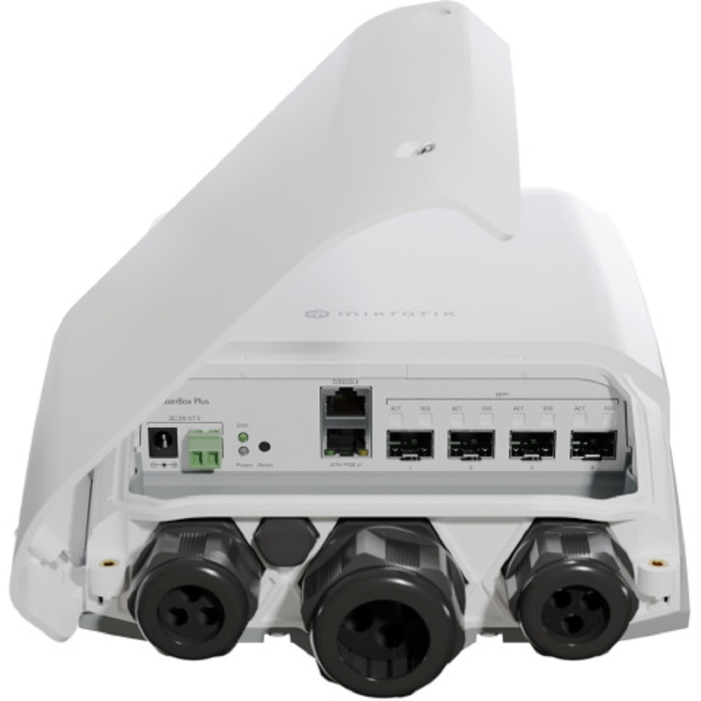 MikroTik CRS305-1G-4S+OUT Коммутатор управляемый, FiberBox Plus, 1*1Gbit RJ45, 4*SFP+, outdoor case