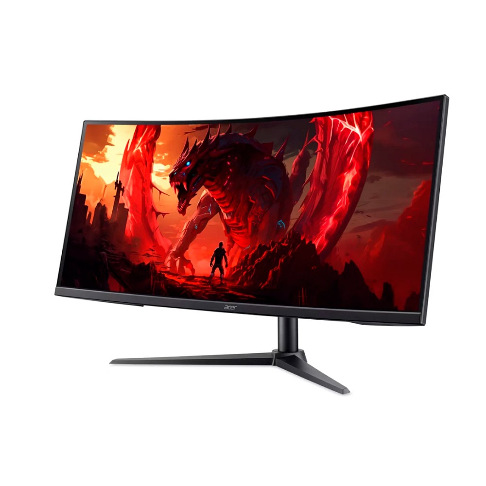 LCD Acer 34" XZ340CURJ0bmiiphx {VA Curved 1500R 21:9 3440x1440 120Hz 1/5ms 250cd 2xHDMI2.1 DisplayPort1.4 2x2W FreeSync(Premium) HDR10}