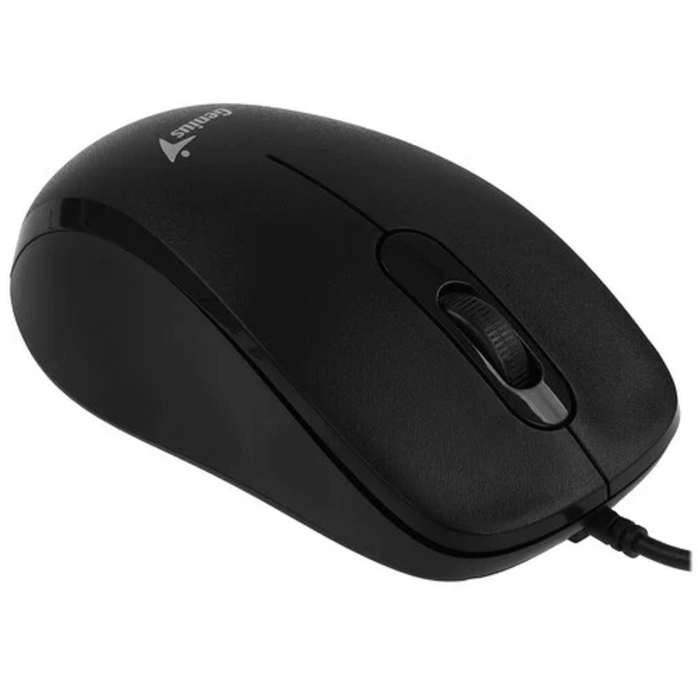 Мышь проводная Genius DX-101, Black, USB, разрешение 1200 DPI. Цвет: черный
