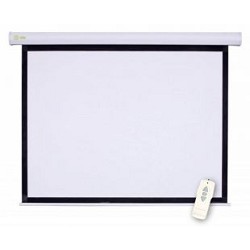 Повреждение упаковки Экран Cactus Motoscreen CS-PSM-180x180, 180х180 см, 1:1, настенно-потолочный