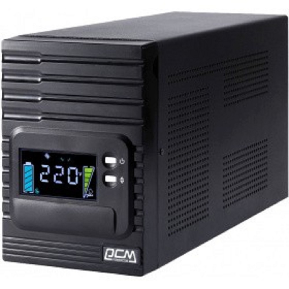 PowerCom Smart King Pro+ SPT-3000-II LCD ИБП {Line-Interactive, 3000VA/2400W,  Tower, 8 xC13 + 1 xC19, USB, SNMP Slot} (1152569)