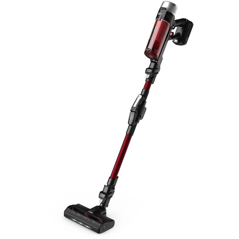 TEFAL TY2079WO Пылесос вертикальный, контейнер, черный/красный