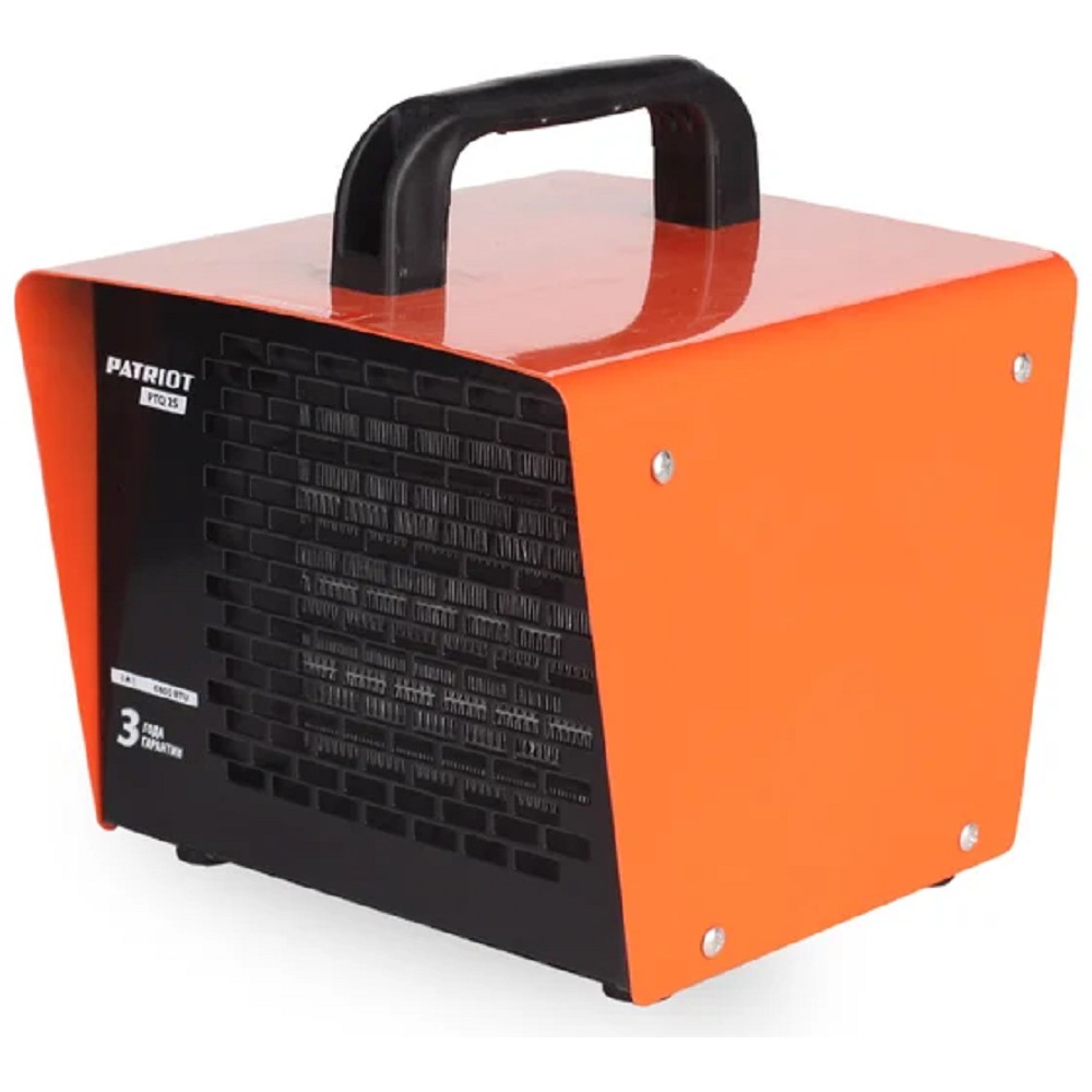Тепловентилятор PATRIOT PT Q 2S [633307204] {Мощн. 2.0 кВт, 220В, шнур с евровилкой, поток воздуха 120м3/час, вес 2.5кг}