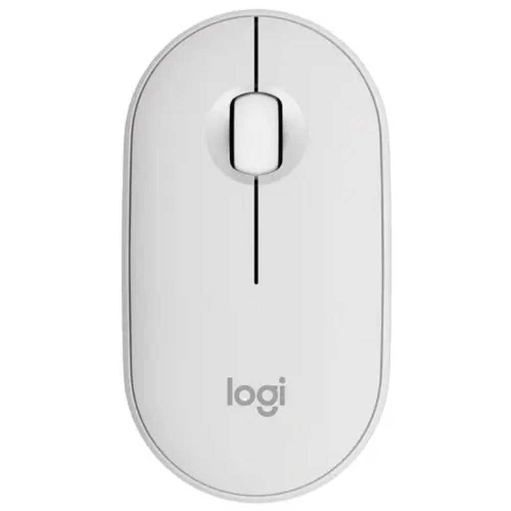 910-007013 Мышь  Logitech Wireless Mouse Pebble 2 M350S TONAL WHITE