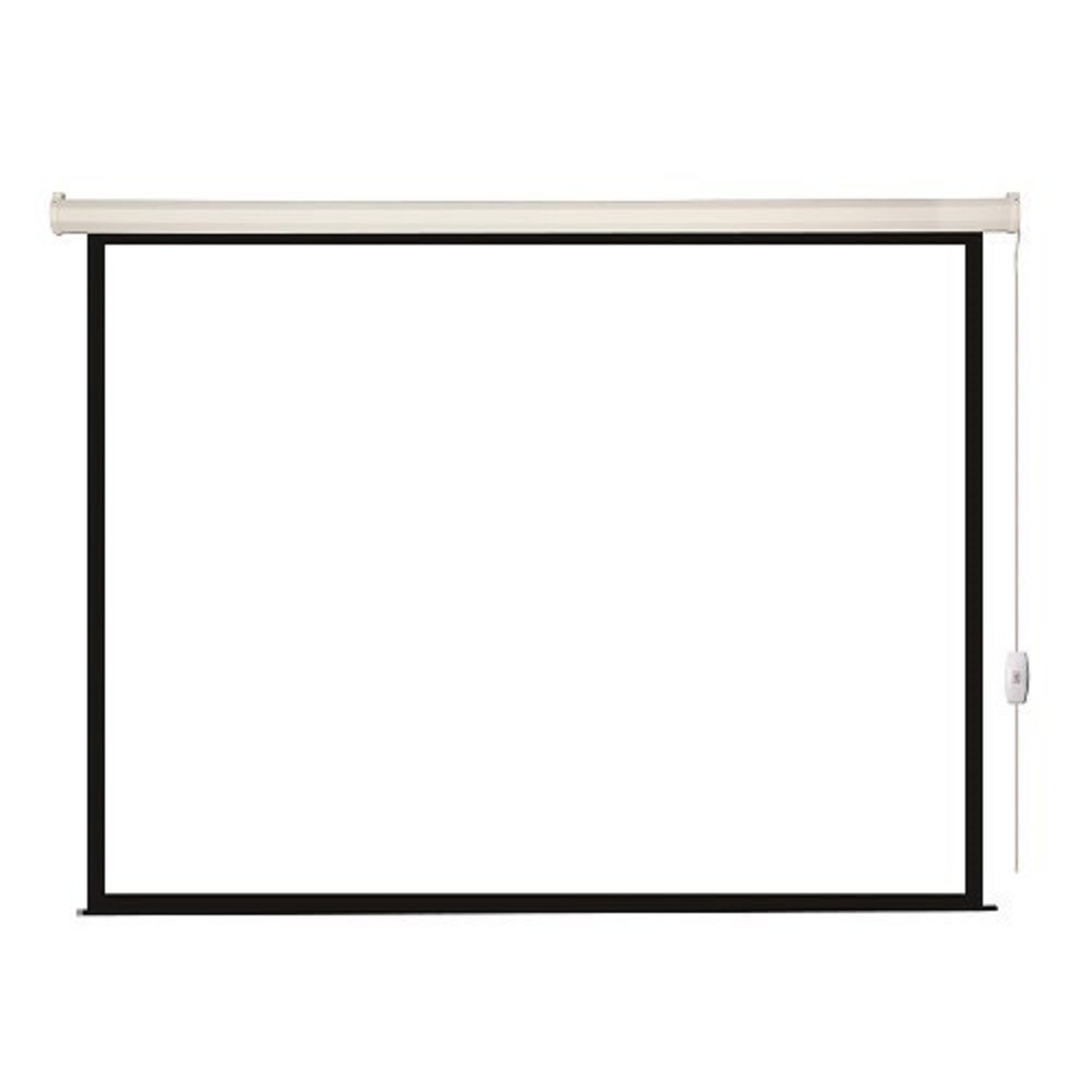 Lumien Eco Control [LEC-100108] Экран с электроприводом 229x305 см (раб. область 221х297 см) Matte White черная кайма по периметру 4:3                                                                  