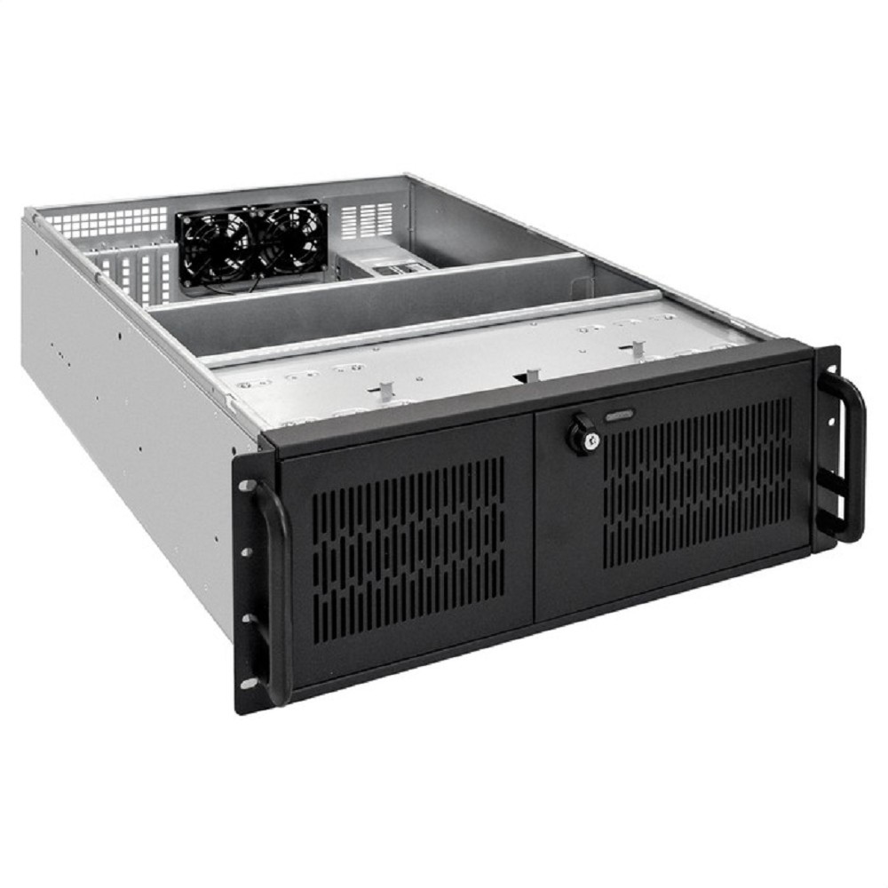 Exegate EX293881RUS Серверная платформа ExeGate Pro 4U650-010/4U4139L <RM 19", высота 4U, глубина 650, Redundant БП 2x550W, USB>