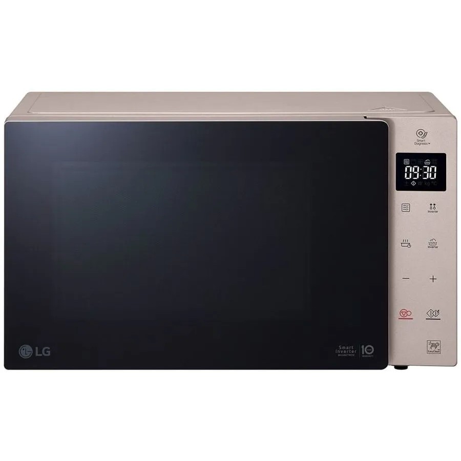 LG MW25R35GISH Микроволновая печь, 1000Вт, 25л, бежевый /черный