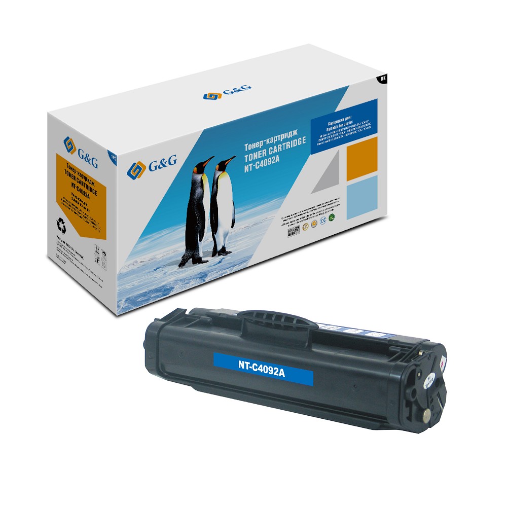 Картридж лазерный G&amp;G NT-C4092A черный (2500стр.) для HP LJ 1100/3200/3220