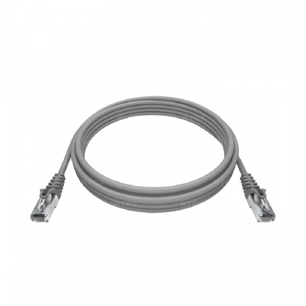 NTSS Патч-корд NTSS PREMIUM 2xRJ45/8P8C, T568B FTP CAT5e LSZH 1 метр, серый  NTSS-PC-PM-FTP-RJ45-5e-1.0-LSZH-GY