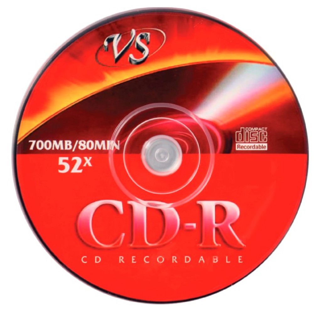 Диски VS CD-R 700MB 52x Cake/50 (620106)