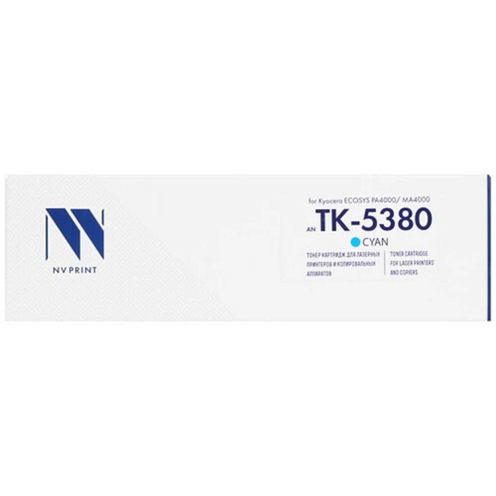 NV Print Картридж NVP совместимый NV-TK-5380 Cyan для Kyocera ECOSYS PA4000/MA4000 (10000k)