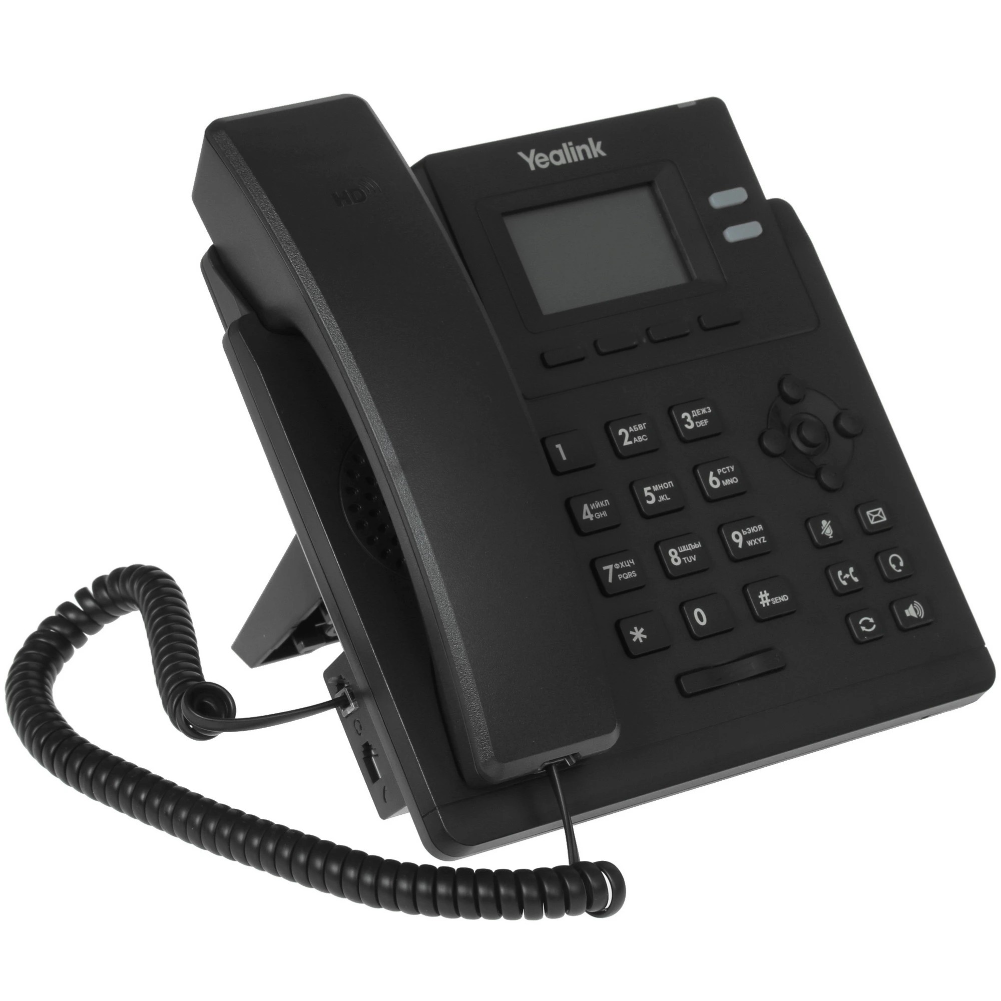 Yealink SIP-T31,Телефон SIP  2 линии, БП в комплекте