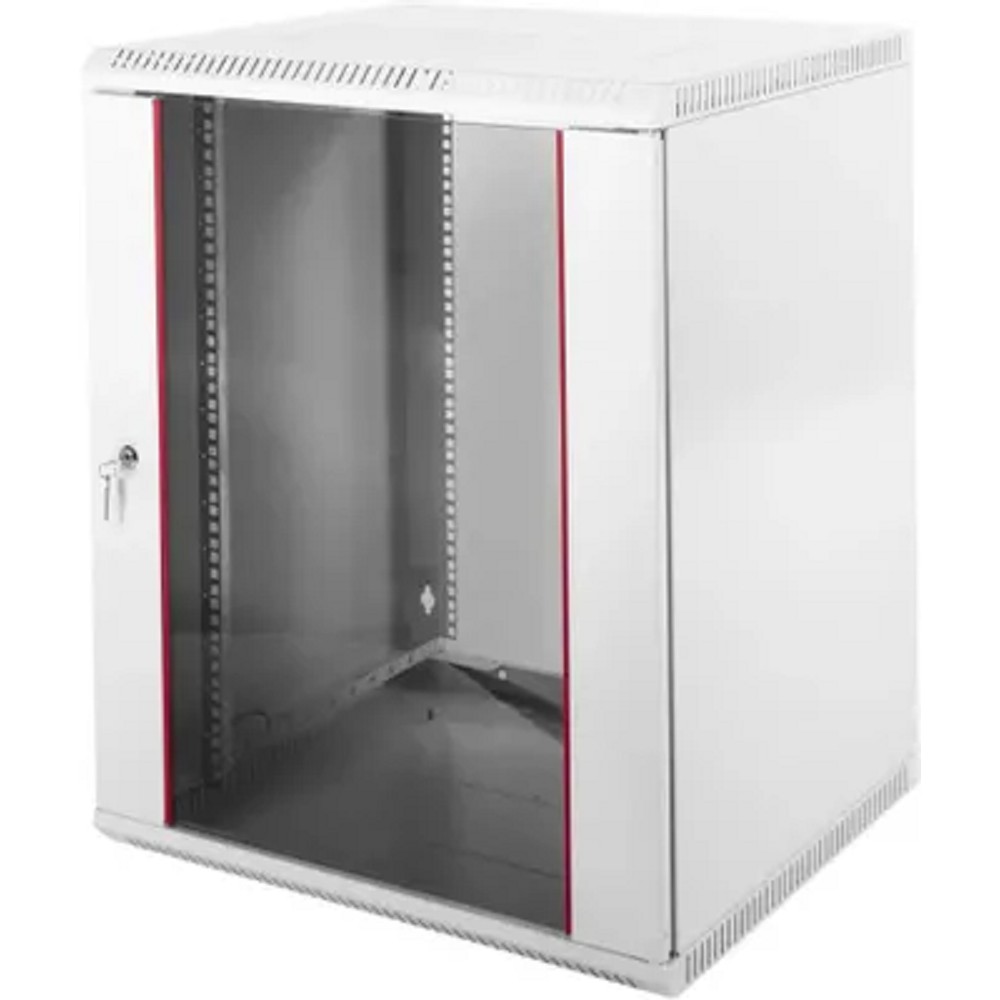 ЦМО Шкаф телекоммуникационный настенный разборный 12U (600х650) дверь стекло (ШРН-Э-12.650)