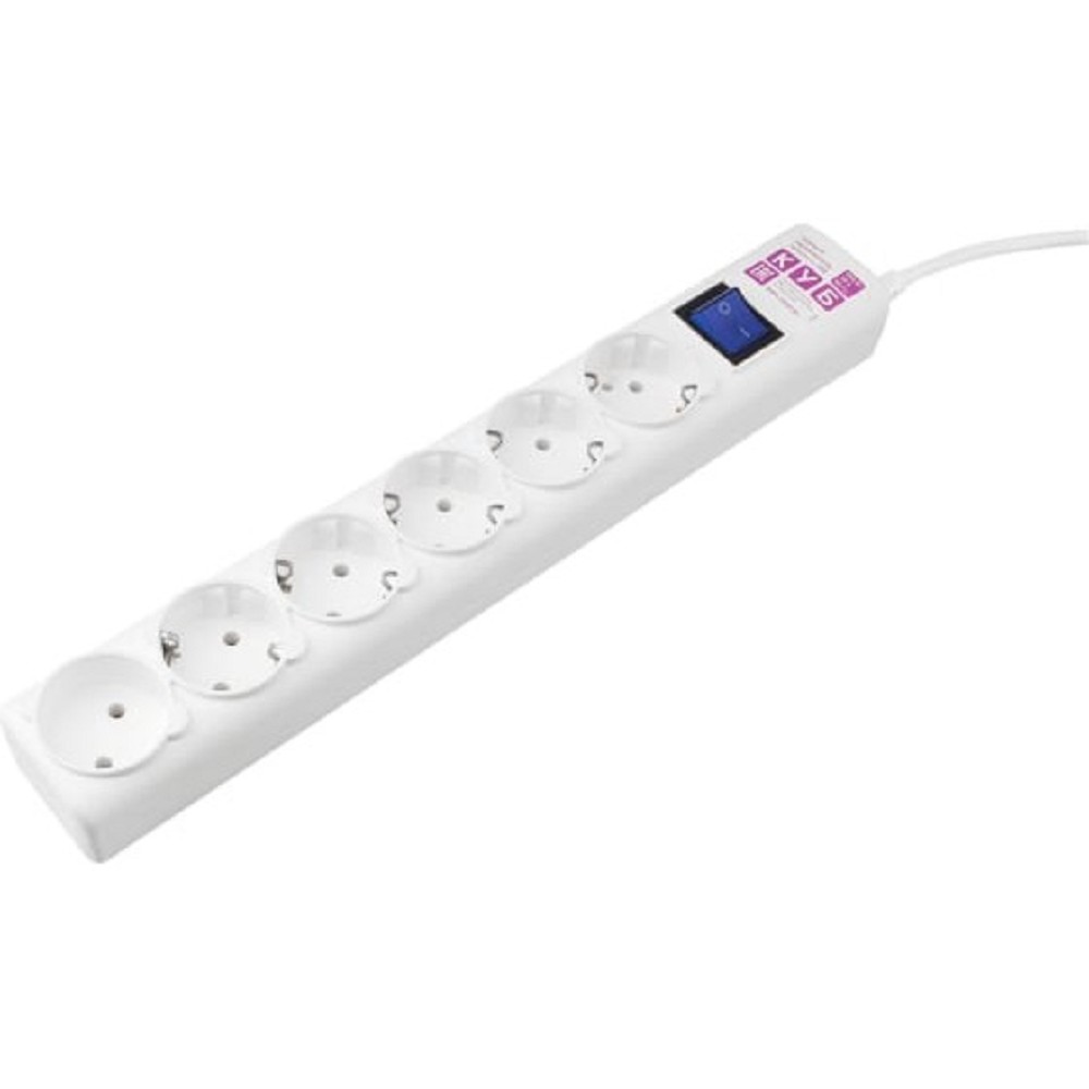 Повреждение упаковки PowerCube Фильтр-удлинитель (SPG6-А1) 3.0м, 6 розеток, 16А, белый