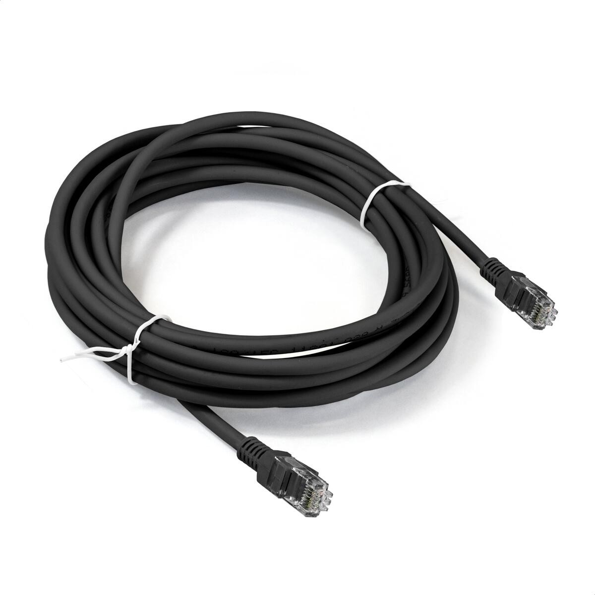 Exegate EX300509RUS Патч-корд ExeGate UTP-RJ45-RJ45-5e-5M-BK, UTP, cat.5e, 5м, черный