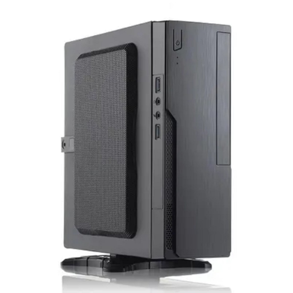 Foxline FL-BQ5-FLX220-U32  mITX, 1x5.25EXT(slim), 1x2.5INT, 2xUSB3.0, HDA, 1x40fan, w/220W TFX PSU, Tool-Free, w/1.2m EU pwr cord"