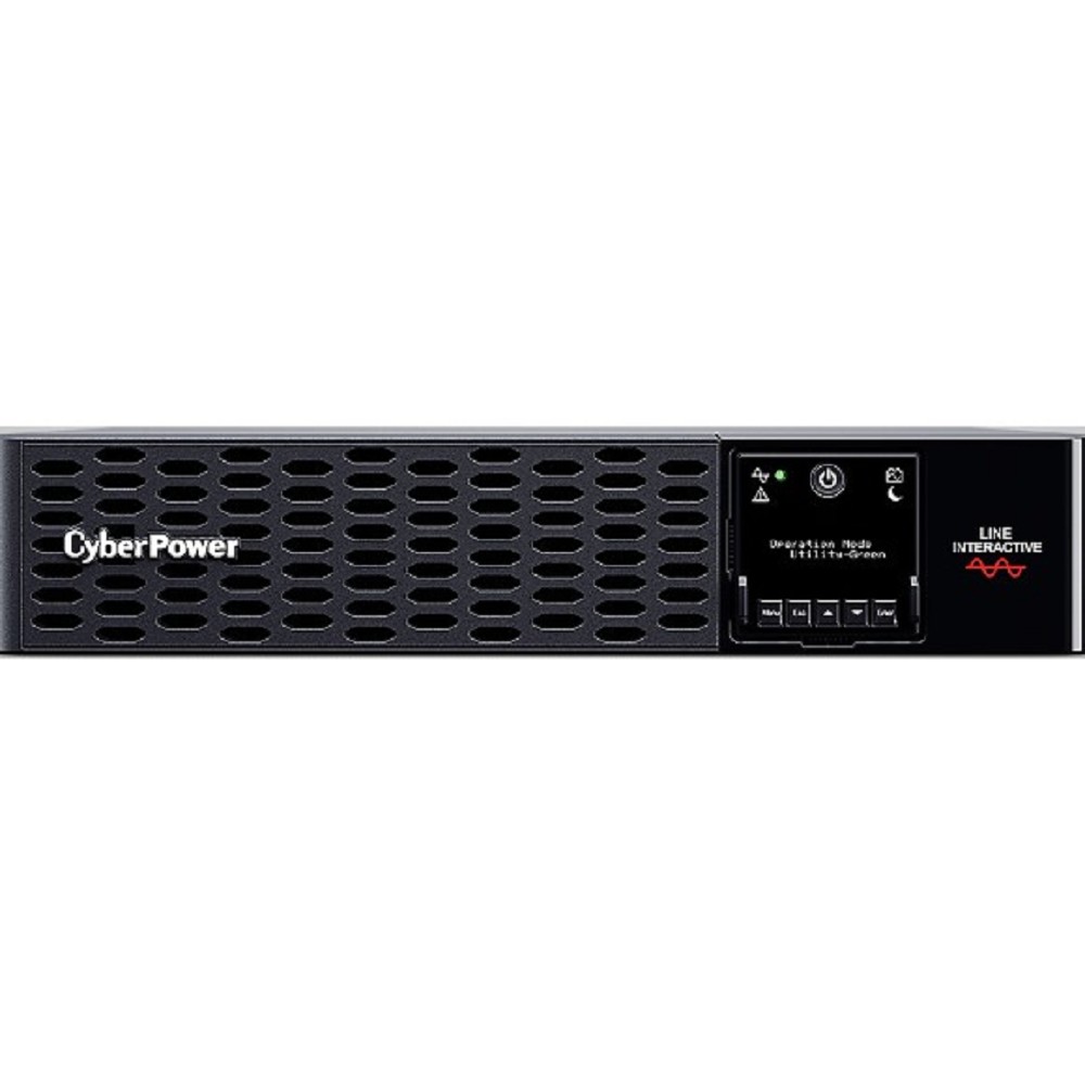 ИБП CyberPower PR2200ERTXL2UA {Line-Interactive, 2200VA/2200W USB/RS-232/EPO/Dry contact/SNMPslot (6 C13, 2 C19) 8х6Ач NEW}
