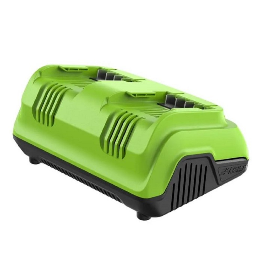 Greenworks G24X2C8 Ультрабыстрое двойное зарядное устройство , 24V, 8A [2958807]