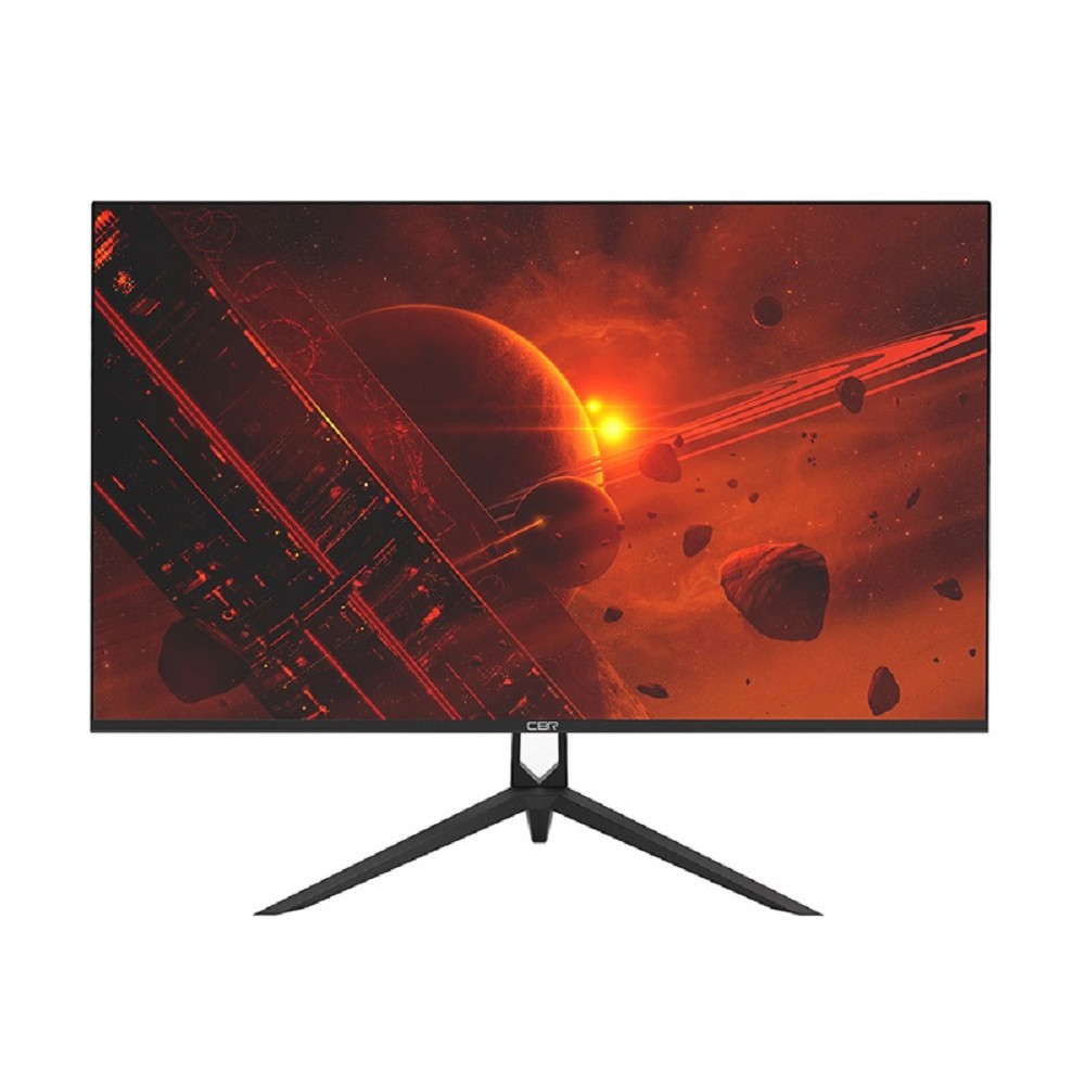 CBR LCD Монитор 27" MF-2701, VA, FHD 1920x1080, 100Гц, 1*HDMI/1*VGA, внешний БП, черный, кабель HDMI [LCD-MF2701-OPC]
